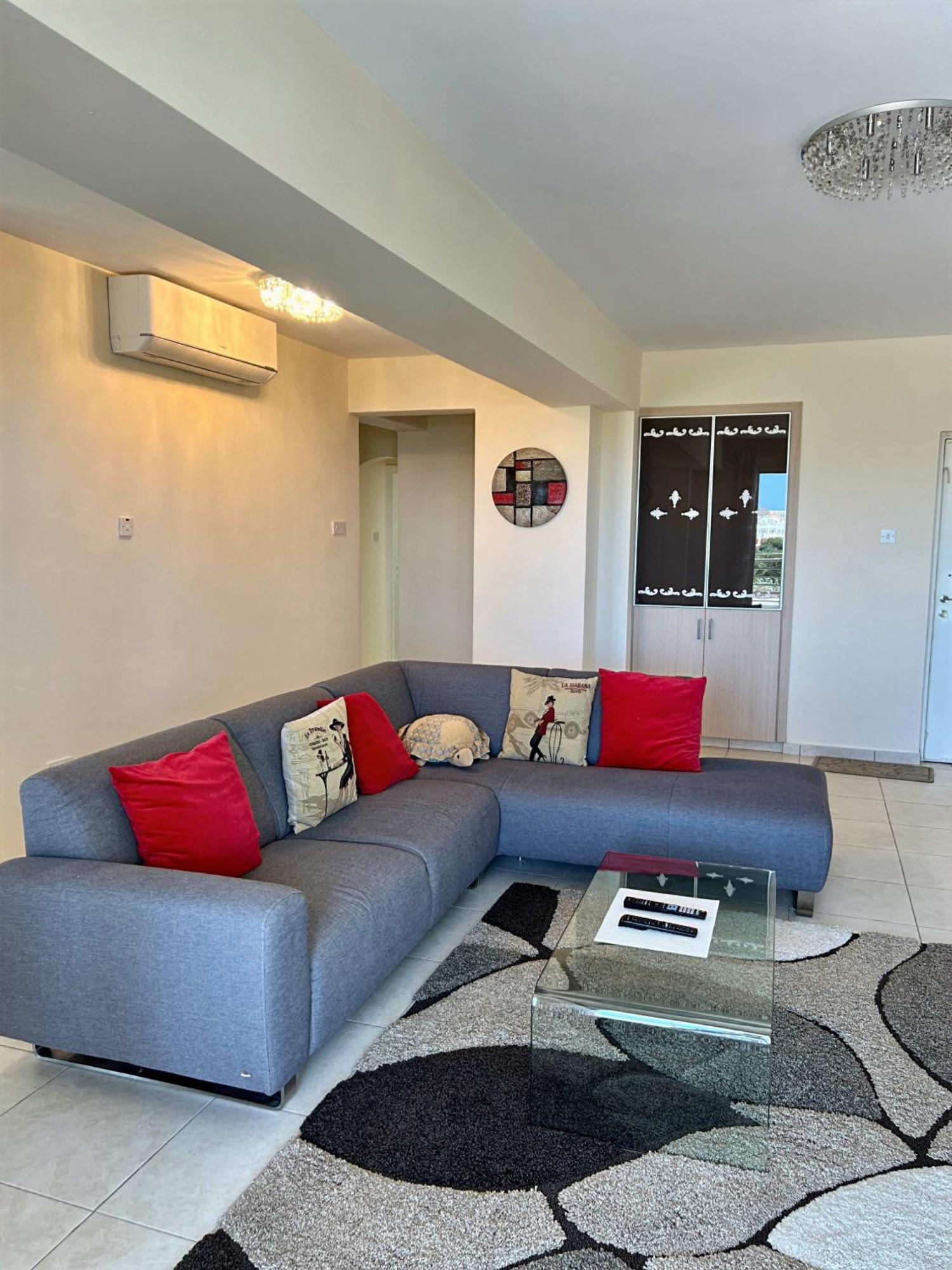 Spacious Sea View Apartment Klorakas Exteriér fotografie